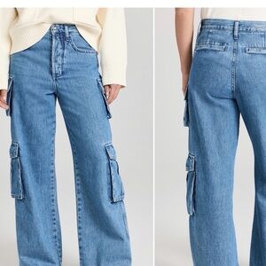 Favorite daughter Blue Women's Cargo Jeans